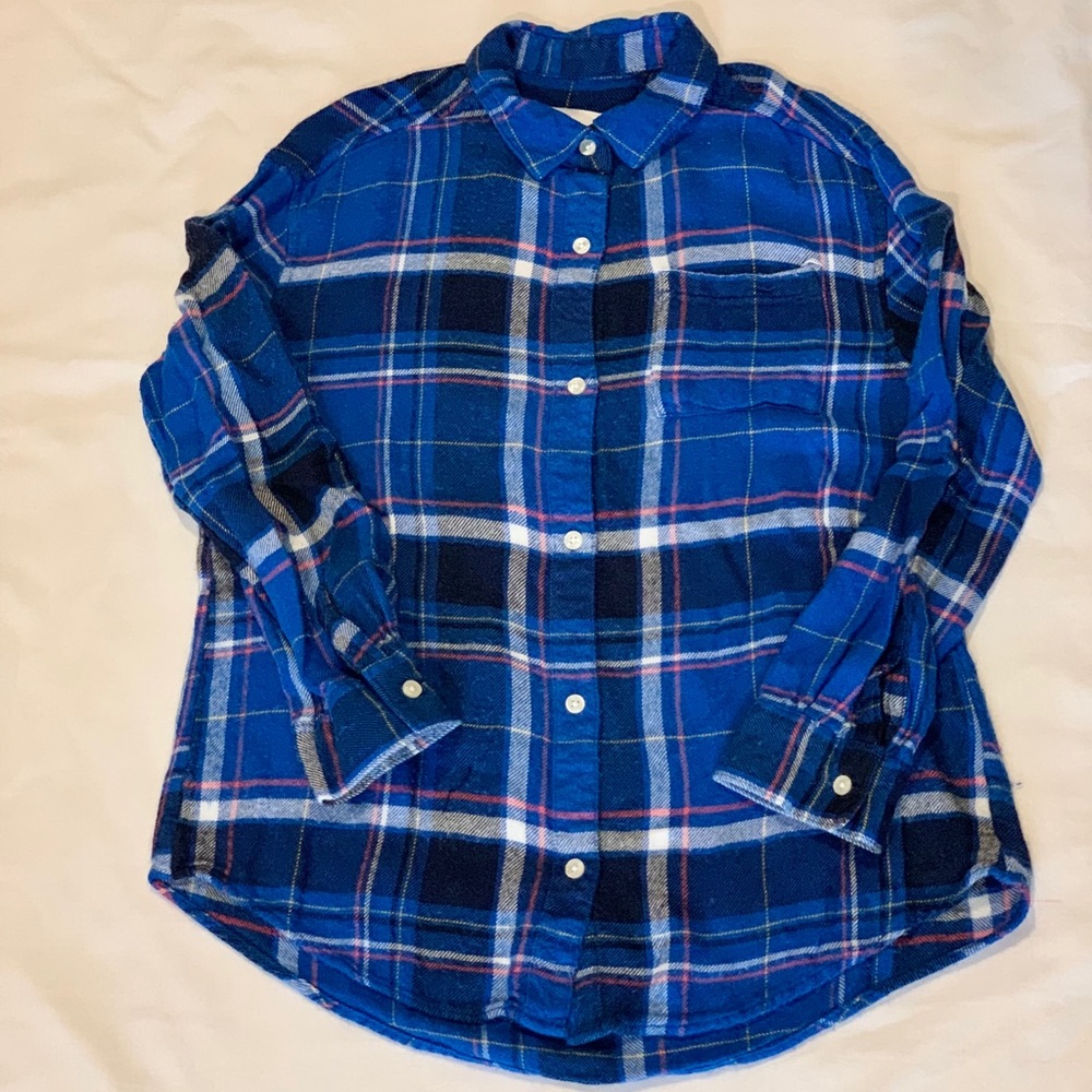 Girl’s Old Navy plaid shirt
